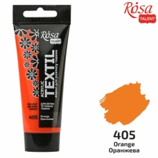 АКРИЛ для тканин "ROSA TALENT" /405/ Оранжева, 60мл (1/4)