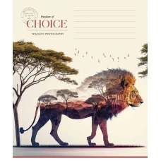 Тетрадь уч. "Star" 18л.== /3633L/ "Wild life" ИД-лак (нейт) (25/250) Тетрадь уч. "Star" 18л.== /3633L/ "Wild life" ИД-лак (нейт) (25/250)