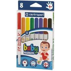 Фломастери "Centropen" 8 кол. /8660/08/ Baby (1/10)