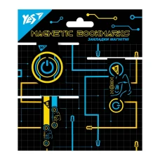 Закладки магнітні "YES" /707730/ Ultrex , 3шт. (10/50/500)