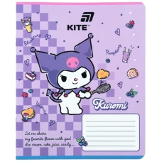 Тетрадь уч. "Kite" 12л.# /HK26-232/ софт тач + УФ лак, Hello Kitty MIX (25/600)