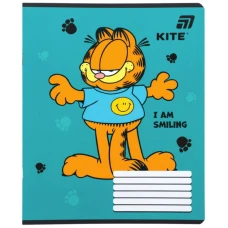 Тетрадь уч. "Kite" 12л.# /GF26-232/ софт тач + УФ лак, Garfield Retro/Classic (25/600)