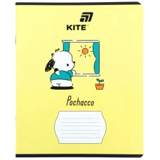 Тетрадь уч. "Kite" 12л.# /PC26-232/ софт тач + УФ лак объемный, Pochacco (25/600)