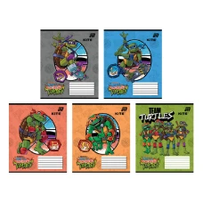 Тетрадь уч. "Kite" 12л.# /NT26-232/ гибр. лак + УФ лак, TMNT Tales of the TMNT (2024 Series) (25/600)