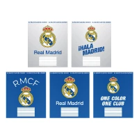 Зошит уч. "Kite" 12арк.== /RL26-234/ софт тач + УФ лак, FC Real Madrid (25/600)