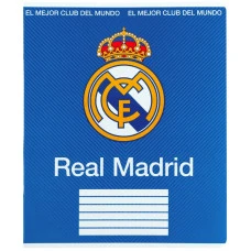 Зошит уч. "Kite" 12арк.== /RL26-234/ софт тач + УФ лак, FC Real Madrid (25/600) Зошит уч. "Kite" 12арк.== /RL26-234/ софт тач + УФ лак, FC Real Madrid (25/600)