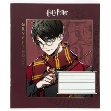 Тетрадь уч. "Kite" 12л.== /HP26-234/ фольга + УФ лак, Harry Potter (25/600)