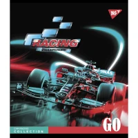 Зошит уч. "YES" 96арк.# /766897/ "Racing championship" мат. ВДЛ+УФ-виб.+мікроембосінг (5/60)