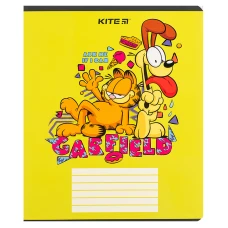 Тетрадь уч. "Kite" 18л.# /GF24-236/ софт тач + УФ лак, Garfield Retro/Classic (20/400)