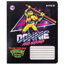 Тетрадь уч. "Kite" 18л.== /NT24-237/ гибр. лак + УФ лак, TMNT Mutant Mayhem (2023 Movie) (20/400)