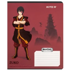 Тетрадь уч. "Kite" 18л.== /AV24-237/ софт-тач + УФ лак, Avatar: The Last Airbender (Nickelodeon) (20/400)