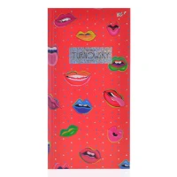 Блокнот 100*200/96 # "YES" /151443/ ІНТЕГР. "Turnowsky. Pattern lips" фольг.гологр.сріб+УФвиб. (1/20)