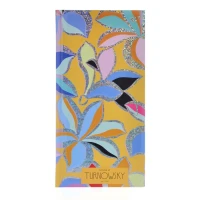 Блокнот 100*200/96 # "YES" /151437/ 7БЦ  "Turnowsky. Pattern flower" фольг.гологр.сріб+УФвиб.(1/20)