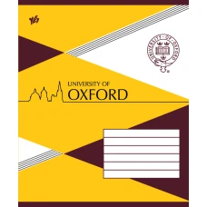 Зошит уч. "YES" 12арк.== Мат.ВДЛ+УФвиб.микроэмбос./678679/ "OXFORD SNOW-16"  (10/250)