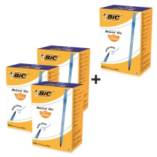 АКЦІЯ Ручка кулькова "BIC" Round Stic (уп.60шт) /921403/ синя 3+1 (1)