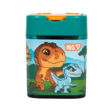 Точилка "YES" /620604/ JURASSIC WORLD подвійна з кришкою (12/720) Точилка "YES" /620604/ JURASSIC WORLD подвійна з кришкою (12/720)