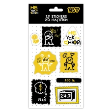Наліпки 2D "YES" /708843/ "Не ускладнюй!" (1/500)
