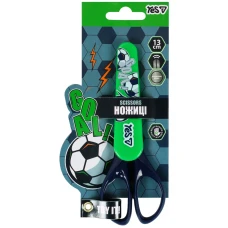 Ножиці "Yes" 13см /480486/ Football у футлярі (1/12/360)