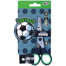 Ножиці "Yes" 13см /480488/ Football з принтом на лезі (1/12/360)