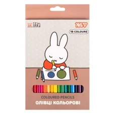 Карандаши цветные "Yes" 18 цв. /290791/ Miffy (1/8/160)