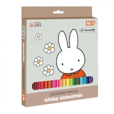 Олівці кольорові "Yes" 24 кол. /290793/ Miffy (1/6/120)