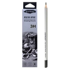 Олівець ч/г "Acmeliae" /8000-3H/ "Artmate" 3H, 2.0мм (12/144)