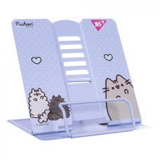 Підставка для книжок металева "Yes" /470523/ "Pusheen", фіолетова (1/24)