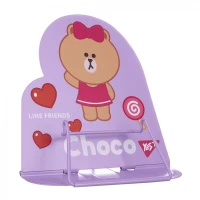 Підставка для книжок металева "Yes" /470524/  фігурна "Line Friends.Choco" (1/40/80)