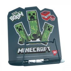 Підставка для книжок металева "Yes" /470525/  фігурна "Minecraft.Creeper" (1/40/80)