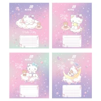 Зошит уч. "Kite" 12арк.// /HK26-235-1/ фольга + УФ лак, Hello Kitty (25/600)