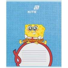 Тетрадь уч. "Kite" 12л.// /SB26-235/ софт тач + УФ лак объемный, SpongeBob SquarePants (25/600)