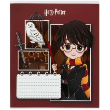 Тетрадь уч. "Kite" 12л.// /HP26-235/ софт тач + УФ лак, Harry Potter (25/600)