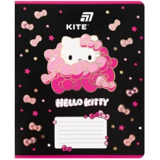 Зошит уч. "Kite" 18арк.# /HK26-236-1/ фольга + УФ лак, Hello Kitty (20/400)