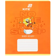 Зошит уч. "Kite" 18арк.# /SB26-236/ софт тач + УФ лак об'ємний, SpongeBob SquarePants (20/400)