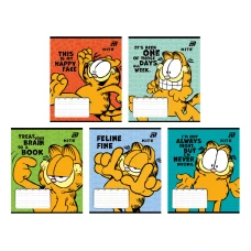 Зошит уч. "Kite" 18арк.== /GF26-237/ софт-тач + УФ лак, Garfield Retro/Classic (20/400)