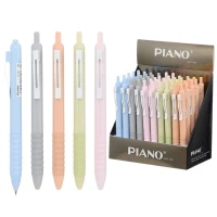 Ручка масляная автомат "PIANO" /PT-018/ синяя 50PC/BOX (50)
