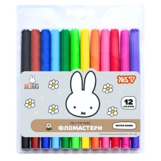Фломастери "YES" 12 кол. /650604/ Miffy (1/192)