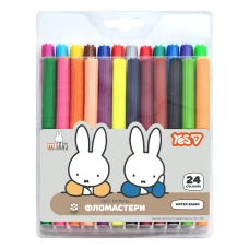 Фломастеры "YES" 24 цв. /650606/ Miffy (1/96) Фломастеры "YES" 24 цв. /650606/ Miffy (1/96)