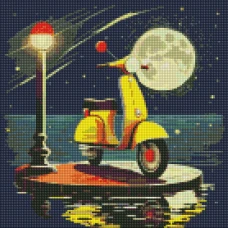 STOCK Алмазная мозаика "Идейка" /AMO7516/ "Великолепный сон" 40*40см, шт