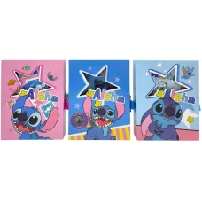 Блокнот 13*16см/50арк /64K-В-0360/ на замочку, у коробці "Стіч" (1/60)