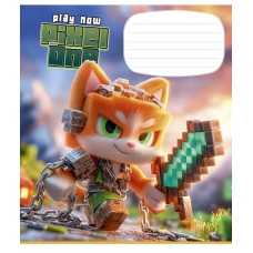 Зошит уч. "Школярик" 12арк.# /3749K/ ВД-лак (хлопчик) (30/300)