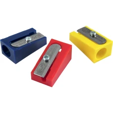 Точилка "KUM" /100-K/ пластикова клиноп., з одним отвором б/контейнера (28)