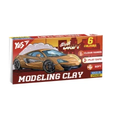 Пластилін 6 кол. 120г "Yes" /540654/ "Drift King" (1/40)