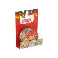 Скотч декоративний з принтом 20мм*2м "MAXI" /MX62006/ (1/20/500)