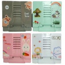 Підставка для книжок металева "JO" /555-568-B/ "Animals" 20,8*18,8см, mix (1/12/48)