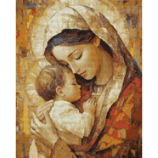 Алмазна мозаїка "SANTI" /956068/ "Марія з дитиною", 40*50см