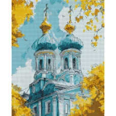 Алмазна мозаїка "SANTI" /956067/ "Софія Київська", 40*50см