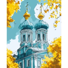 Картина за номерами "SANTI" /955769/ "Софія Київська", 40*50см