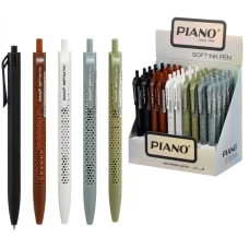 Ручка масляна автомат "PIANO" /РT-027/ синя (50)