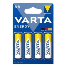 Батарейка "VARTA" /LR6/4bl/410/ ENERGY, 1,5V, лужна, пальчикова (4/80) Батарейка "VARTA" /LR6/4bl/410/ ENERGY, 1,5V, лужна, пальчикова (4/80)